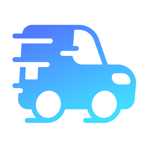 hatchback auto Generic Flat Gradient icoon