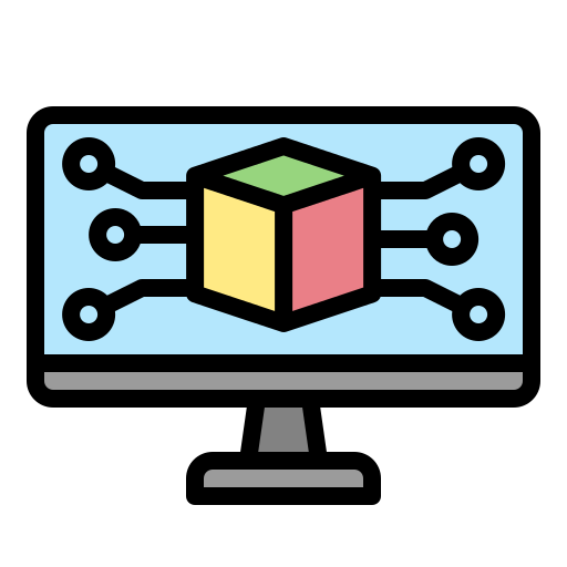 desktop-pc Generic Outline Color icon