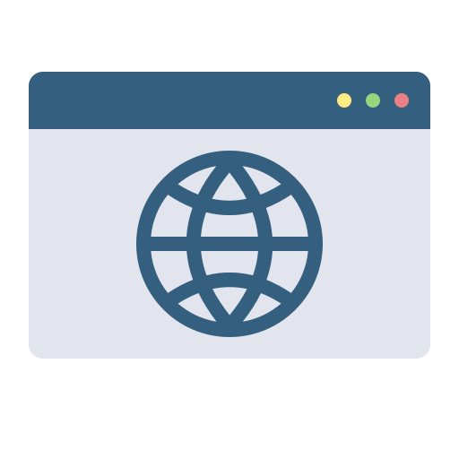 internet Generic Flat icona