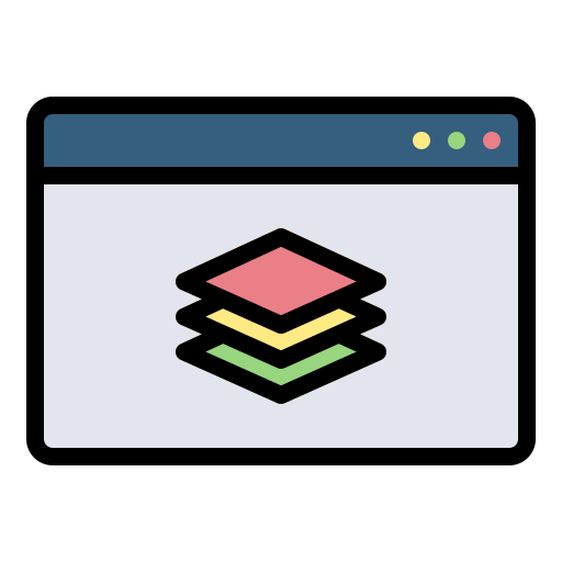 Full stack Generic Outline Color icon