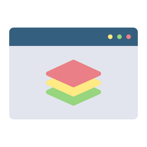 Full stack Generic Flat icon
