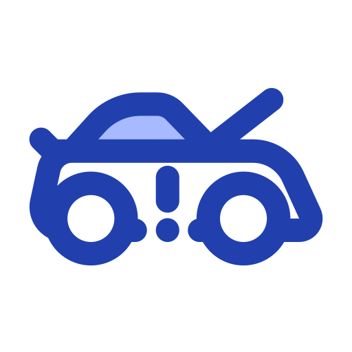 samochód sportowy Generic Blue ikona