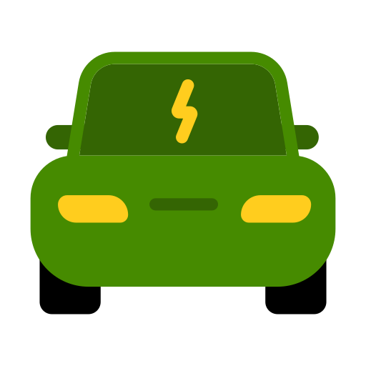 elektroauto Generic Flat icon