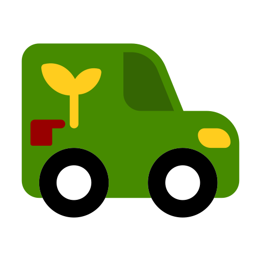 auto ecologica Generic Flat icona
