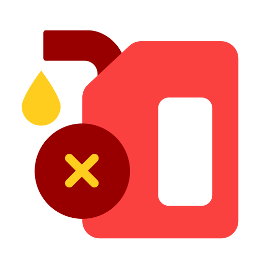 No fuel Generic Flat icon