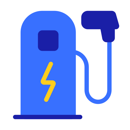 central eléctrica Generic Flat icono