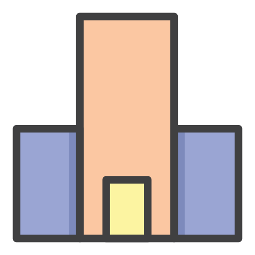 gebäude Generic Outline Color icon