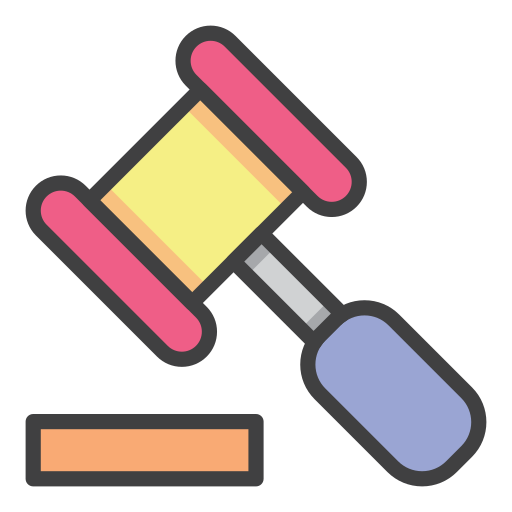 hammer Generic Outline Color icon