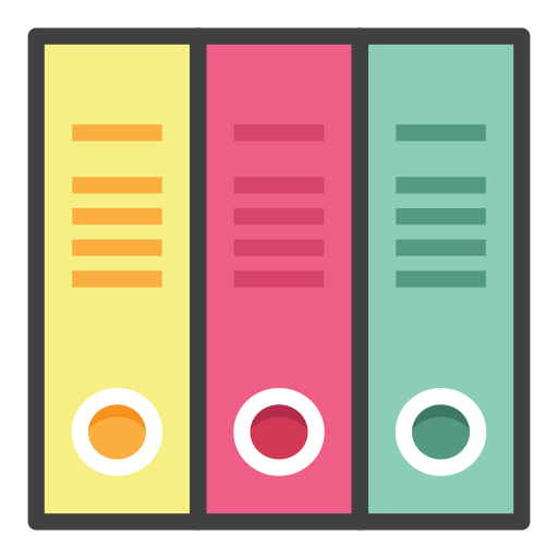 Office material Generic Outline Color icon