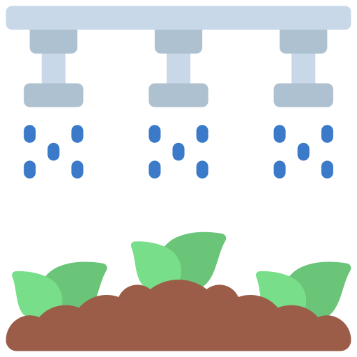 système d'irrigation Juicy Fish Flat Icône