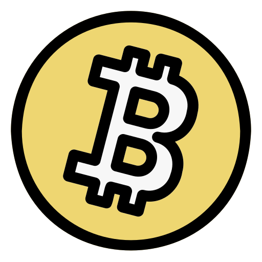 bitcoin Generic Outline Color icona