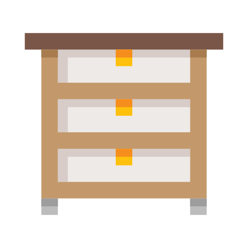 Chest of drawers edt.im Lineal color icon