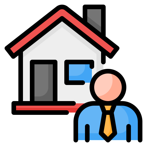 immobilienmakler Generic Outline Color icon