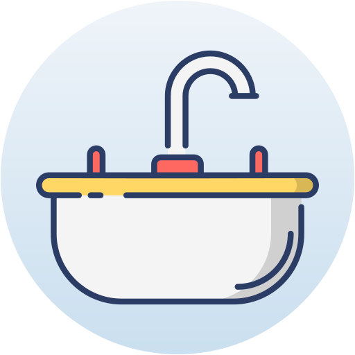 Kitchen sink Generic Circular icon