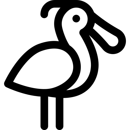 colhereiro Basic Rounded Lineal Ícone