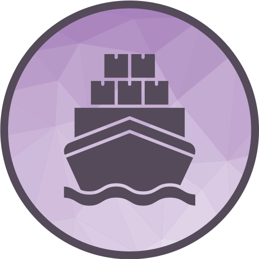 barco de carga Generic Circular icono