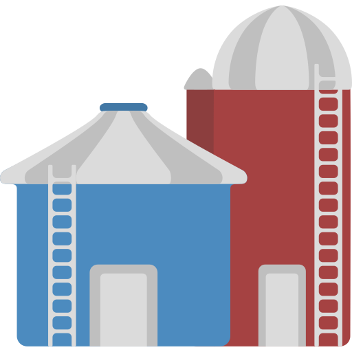 silo Generic Flat icono