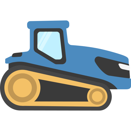 tractor Generic Flat icono