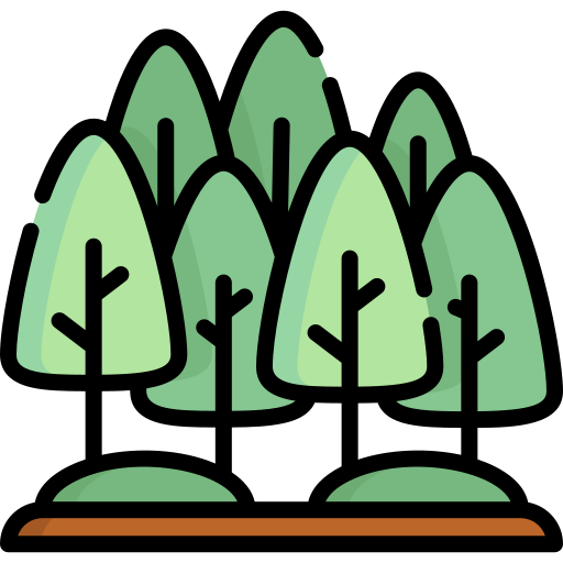 forêt Special Lineal color Icône