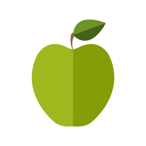 mela verde Generic Flat icona