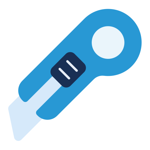 Cutter knife Generic Flat icon