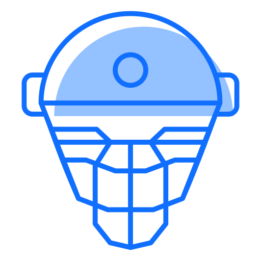 baseball-maske Generic Blue icon