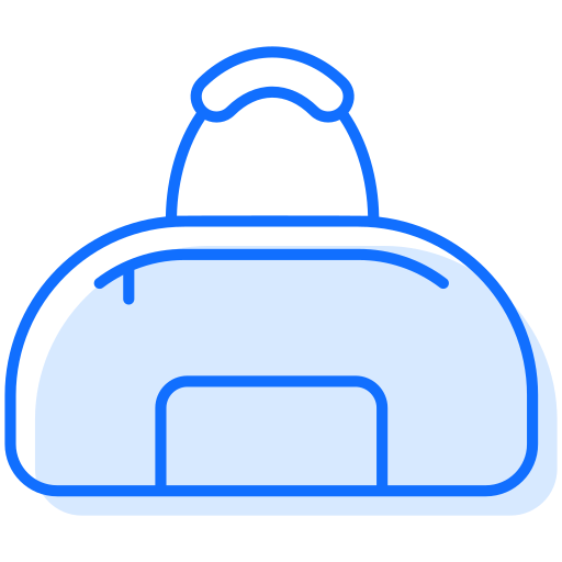 bolsa de deporte Generic Blue icono