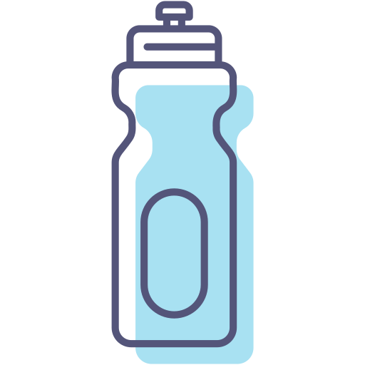 bouteille d'eau Generic Color Omission Icône