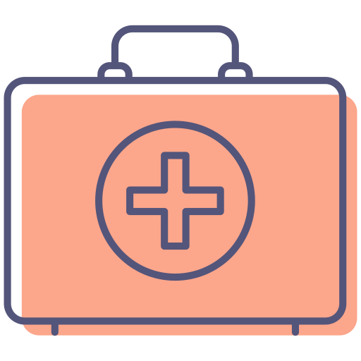 First aid kit Generic Color Omission icon
