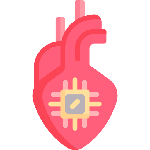 Artificial heart Special Flat icon