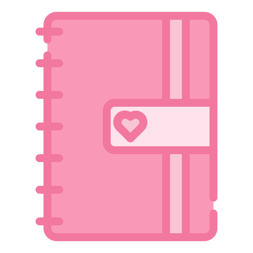 dagboek Generic Outline Color icoon
