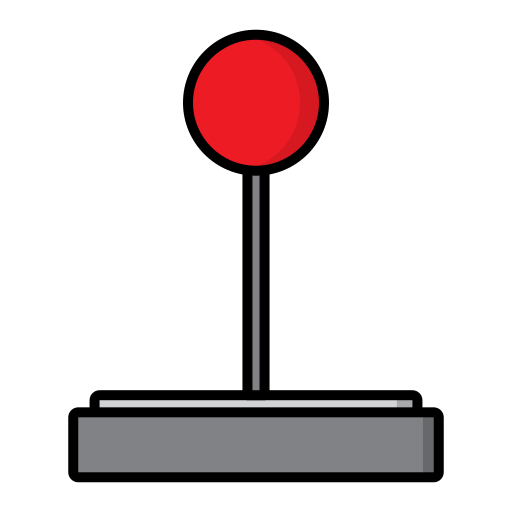 joystick Generic Outline Color icon