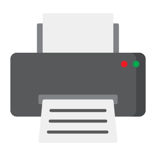 impresora Generic Flat icono