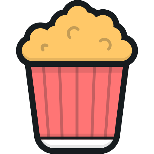 Popcorn Stockio Lineal Color icon