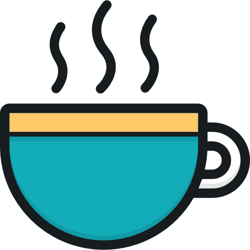 taza de café Stockio Lineal Color icono