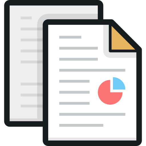 Documents Stockio Lineal Color icon