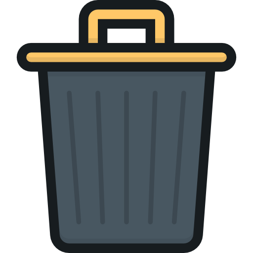 Trash Stockio Lineal Color icon