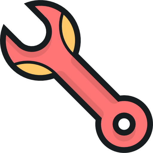 Wrench Stockio Lineal Color icon