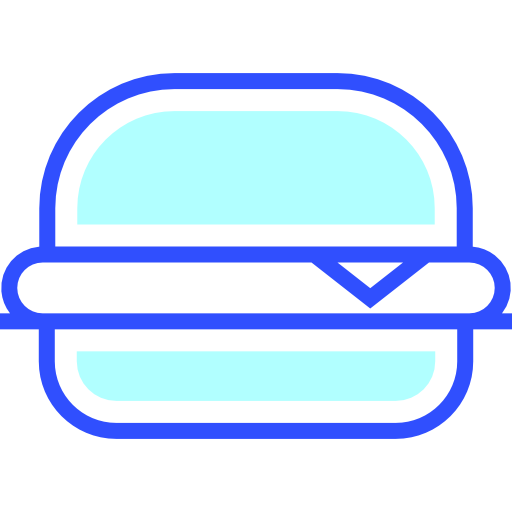 burgery Inipagistudio Lineal Color ikona