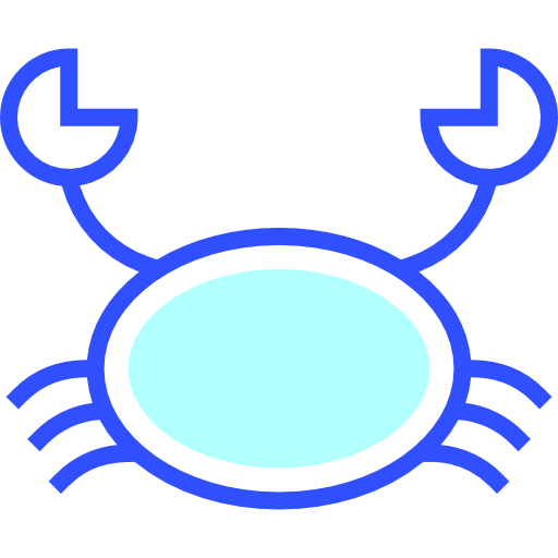 crabe Inipagistudio Lineal Color Icône