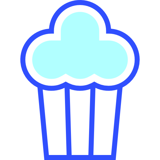 Cupcake Inipagistudio Lineal Color icon