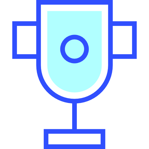trofeo Inipagistudio Lineal Color icono