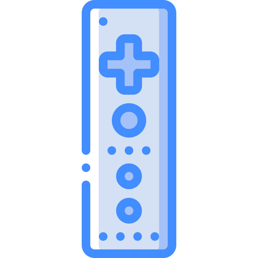 Wii controller Basic Miscellany Blue icon