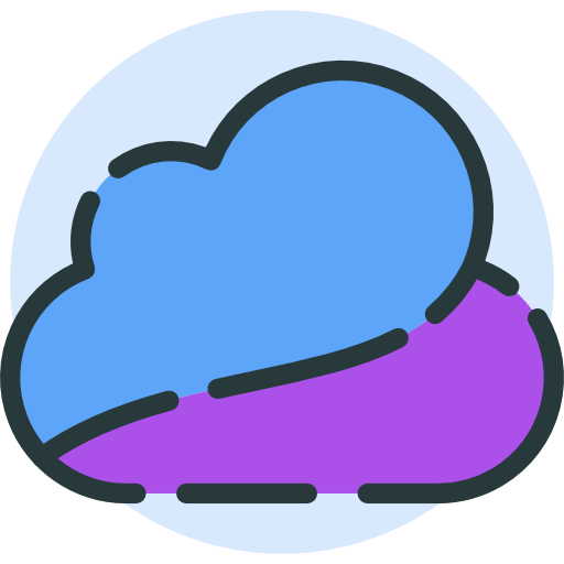 nube Generic Rounded Shapes icono