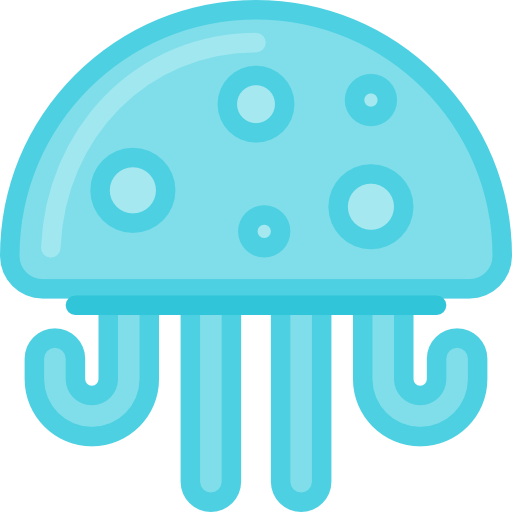 meduza Stockio Lineal Color ikona