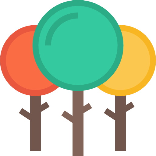 bomen Stockio Lineal Color icoon