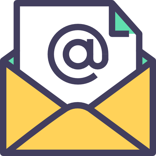 correo electrónico Stockio Lineal Color icono