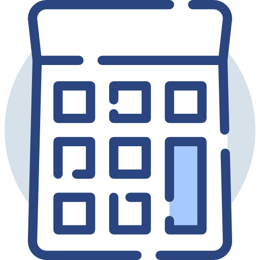 Calculator Generic Rounded Shapes icon