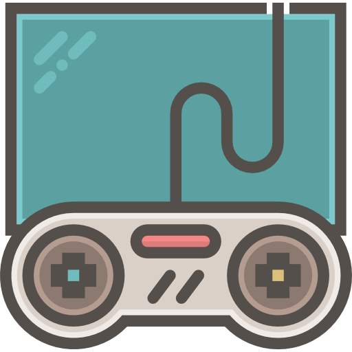 Gamepad Stockio Lineal Color icon