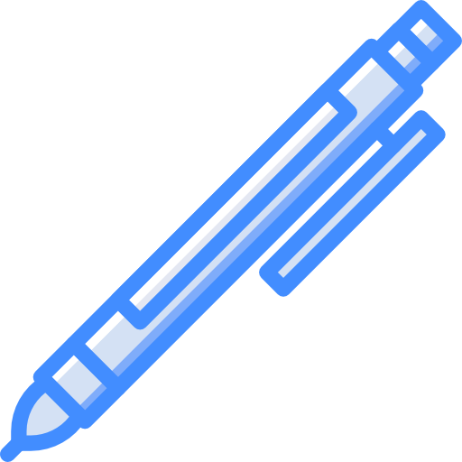 pen Basic Miscellany Blue icoon